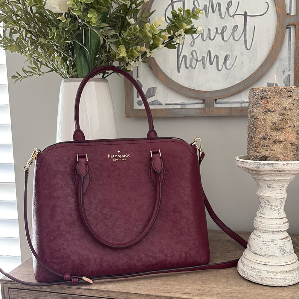 Kate Spade Burgundy Satchel